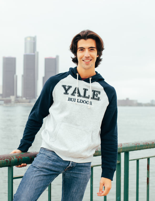 Men's YALE Two Tone Hoodie